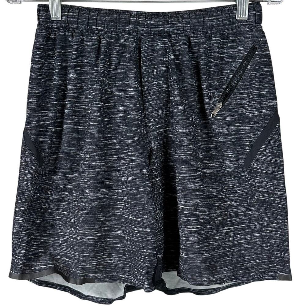 Lululemon Surge Shorts 7" Black Heathered Men's Size Small Excellent Condition